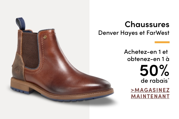 Économisez jusqu'à 30 % sur les chaussures