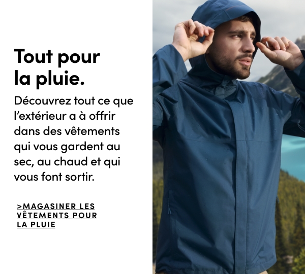 MAGASINER LES VÊTEMENTS POUR LA PLUIE