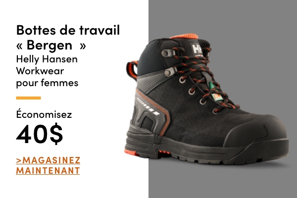 Bottes de travail Bergen Helly Hansen Workwear pour femmes économisez 40 $
