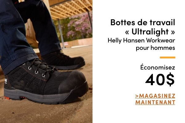 Bottes de travail Ultralight Helly Hansen Workwear pour hommes économisez 40 $