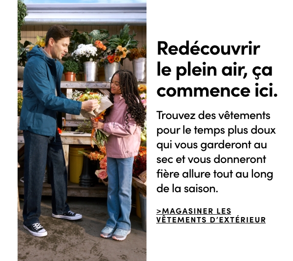 MAGASINER LES VÊTEMENTS POUR LA PLUIE