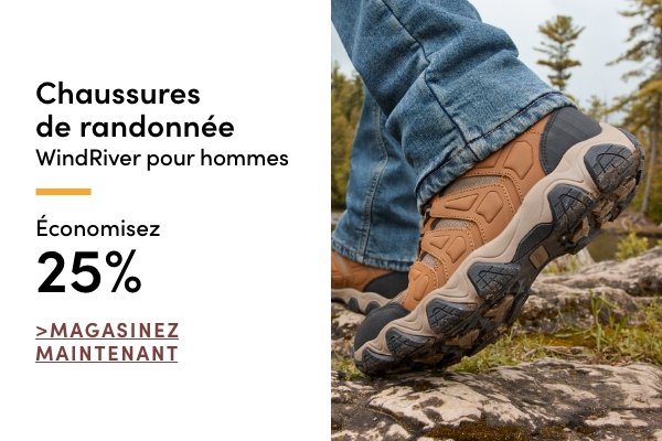 Chaussures de randonnée WindRiver pour hommes économisez 25 %