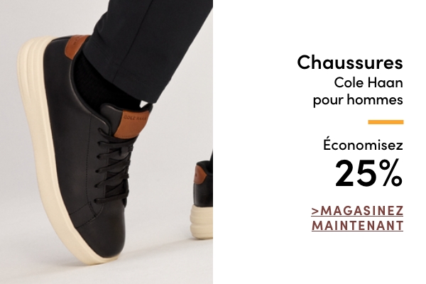 Chaussures Cole Haan pour hommes économisez 25 %