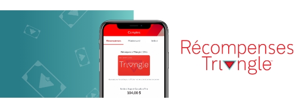 Des recompenses tous les jours. Obtenez de l'Argent CTMD^ sur presque tous vos achats. Inscrivez-vous dès aujourd’hui.