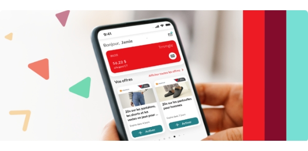 Tirez le meilleur parti de vos récompenses avec l'appli Triangle, Gérez vos transactions, votre solde en Argent CT et les soldes de compte, au même endroit. En savoir plus
