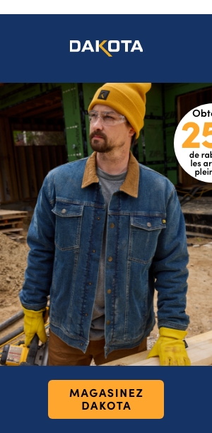 Obtenez 25 % de rabais sur les articles Dakota à plein prix*