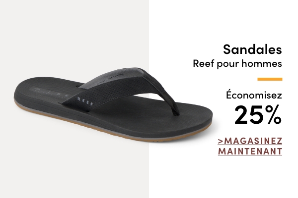 Sandales Reef pour hommes économisez 25%