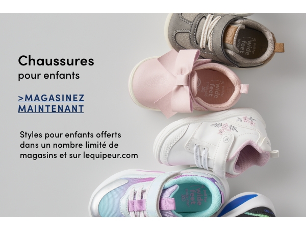 Chaussures pour enfants
