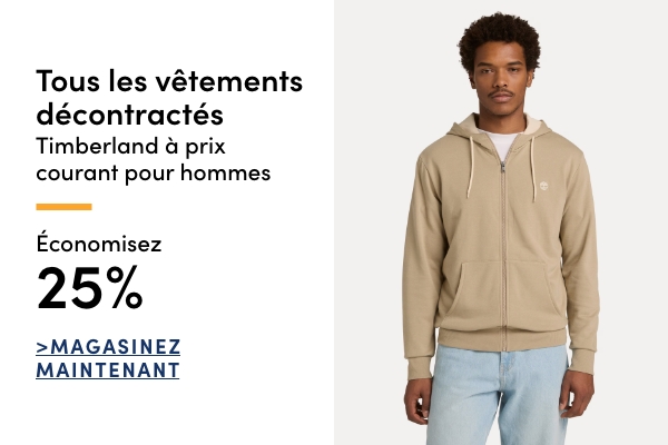 Tous les vêtements décontractés Timberland à prix courant pour hommes économisez 25%