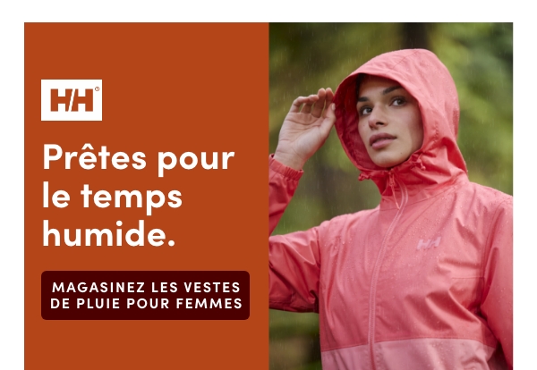 Magasinez les vestes de pluie pour femmes