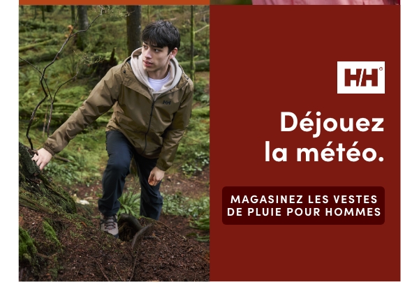 Magasinez les vestes de pluie pour hommes