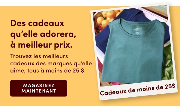 Magasinez maintenant