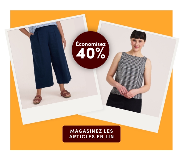 Magasinez les articles en lin