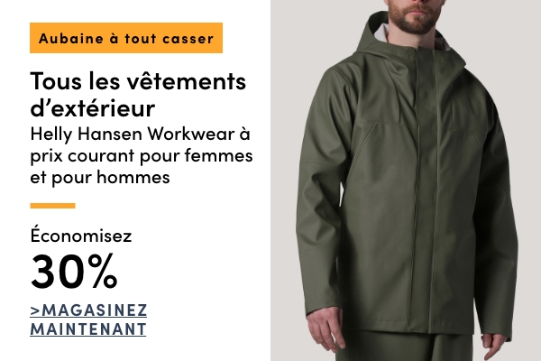 Aubaine à Tout Casser Tous les vêtements d'extérieur Helly Hansen Workwear à prix courant pour femmes et pour hommes économisez 30%