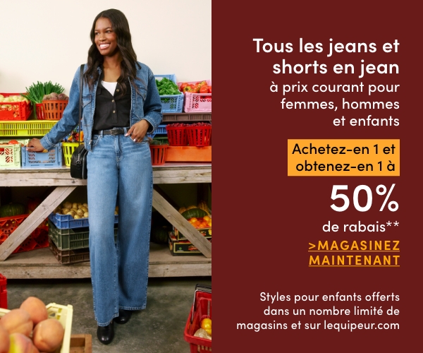 Hauts décontractés, pantalons, pantalons courts et shorts Denver Hayes, WindRiver, FarWest et Shambhala pour femmes, hommes et enfants achetez-en 1 et obtenez-en 1 à 50% de rabais*