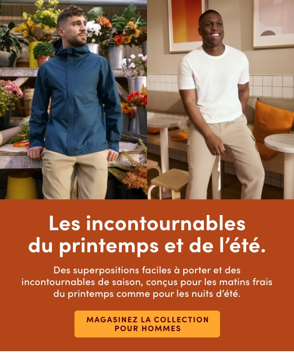 Magasinez la collection pour hommes