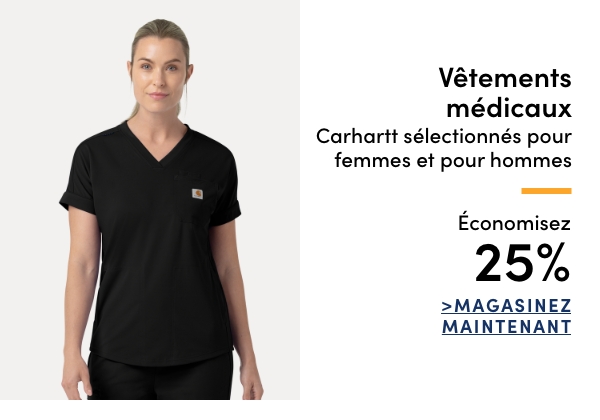 Vêtements médicaux Carhartt sélectionnés pour femmes et pour hommes économisez 25%