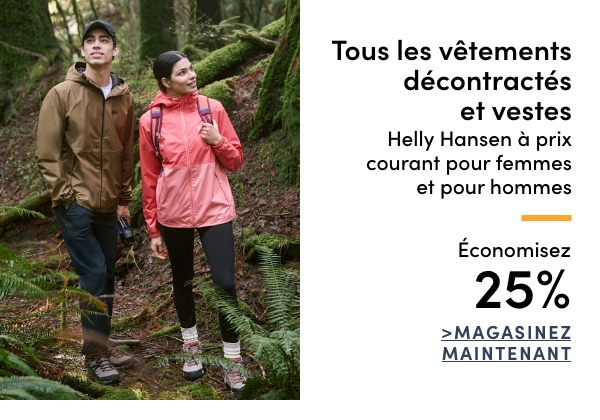 Tous les vêtements décontractés et vestes Helly Hansen à prix courant pour femmes et pour hommes économisez 25%