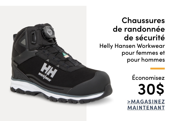 Chaussures de randonnée de sécurité Helly Hansen Workwear pour femmes et pour hommes économisez 30$