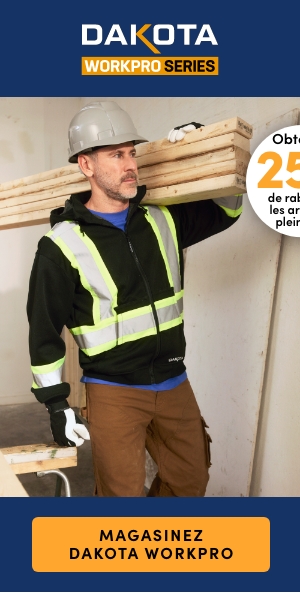 Magasinez Dakota WorkPro, obtenez 25 % de rabais sur tous les articles à plein prix*