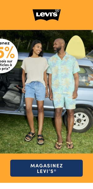 Magasinez Levi's, obtenez 25 % de rabais sur tous les articles à plein prix*