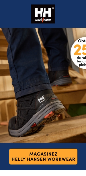 Magasinez Helly Hansen Workwear, obtenez 25 % de rabais sur tous les articles à plein prix*