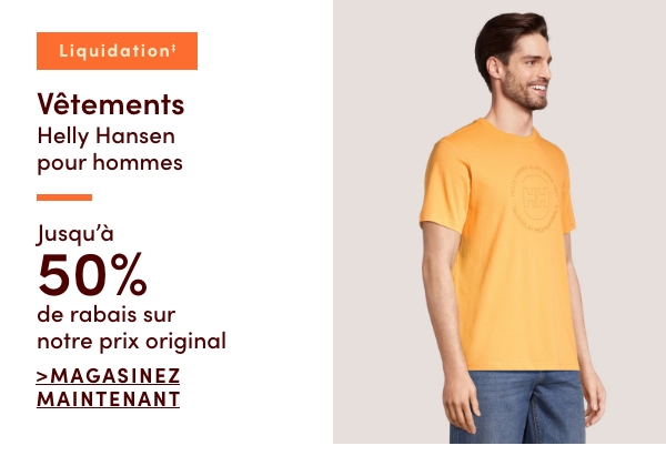 Vêtements Helly Hansen pour hommes en liquidation‡ jusqu'à 50 % de rabais sur notre prix original