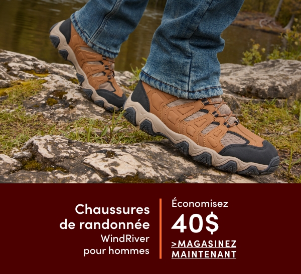 Chaussures de randonnée WindRiver pour hommes économisez 40$