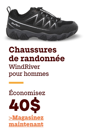 Chaussures de randonnée WindRiver pour hommes économisez 40$