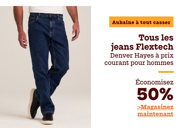Aubaine à Tout Casser Tous les jeans Flextech Denver Hayes à prix courant pour hommes économisez 50%