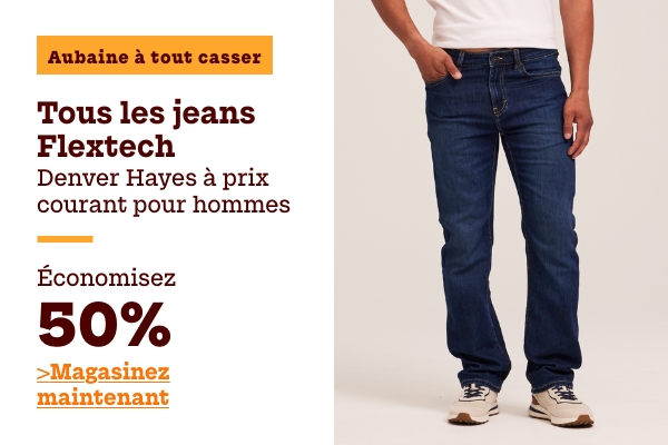 Aubaine à Tout Casser Tous les jeans Flextech Denver Hayes à prix courant pour hommes économisez 50%