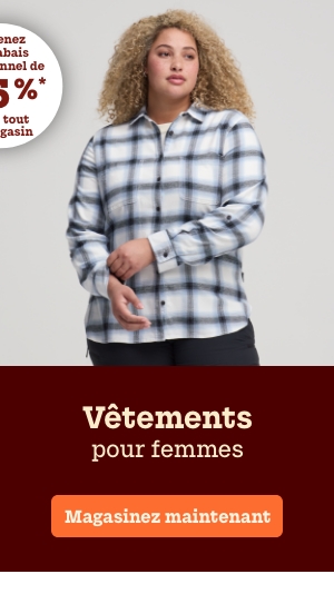 Vêtements pour femmes obtenez un rabais additionnel* de 25 % dans tout le magasin