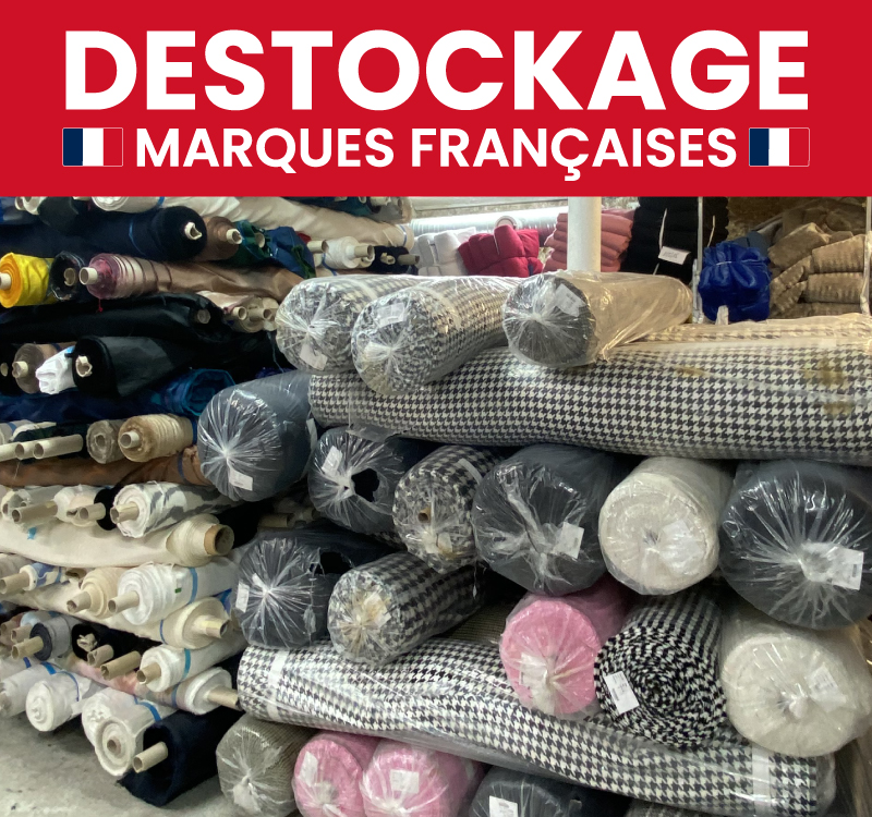 Déstockage de marques françaises ! Les 3 mètres à partir de 15€