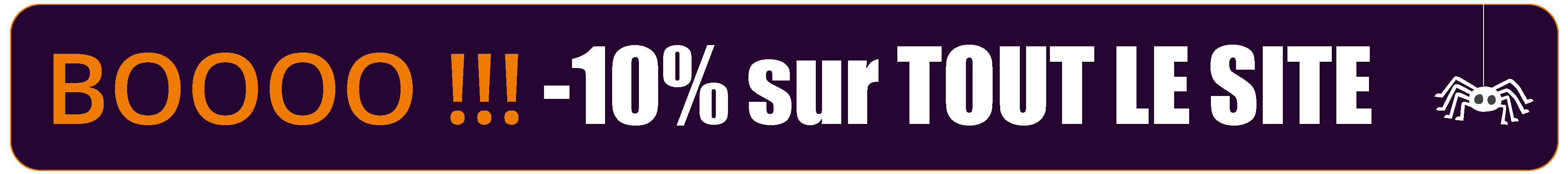 -10% sur tout le site