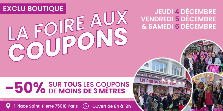 La Foire aux Coupons ! 