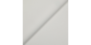 Crêpe envers sergé polyester élasthanne blanc cassé