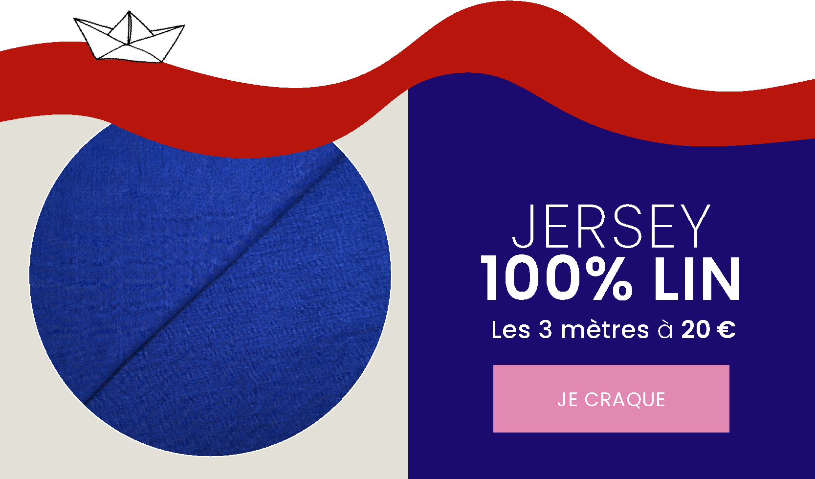 Jersey 100% lin