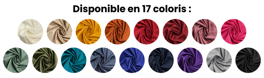 Disponible en 17 coloris !