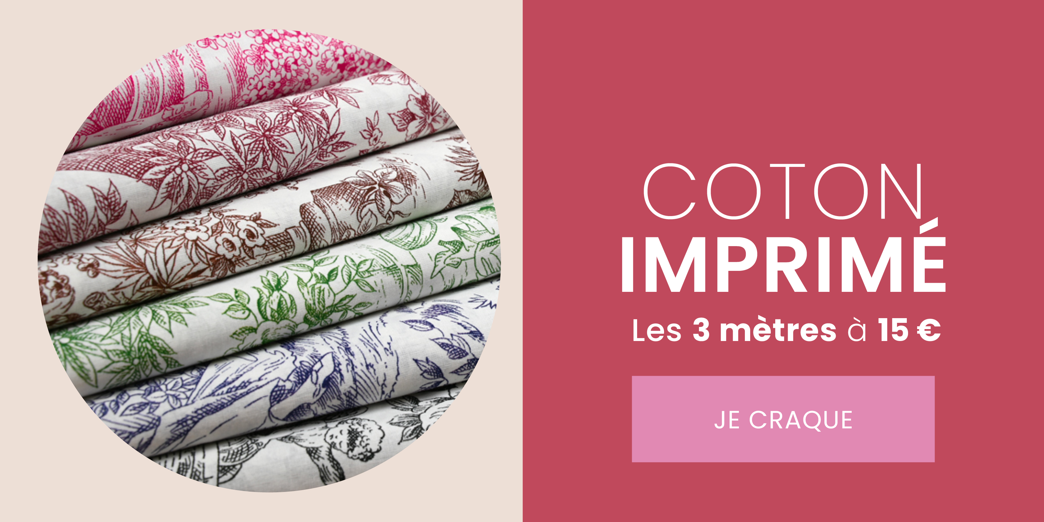 Coton imprimé
