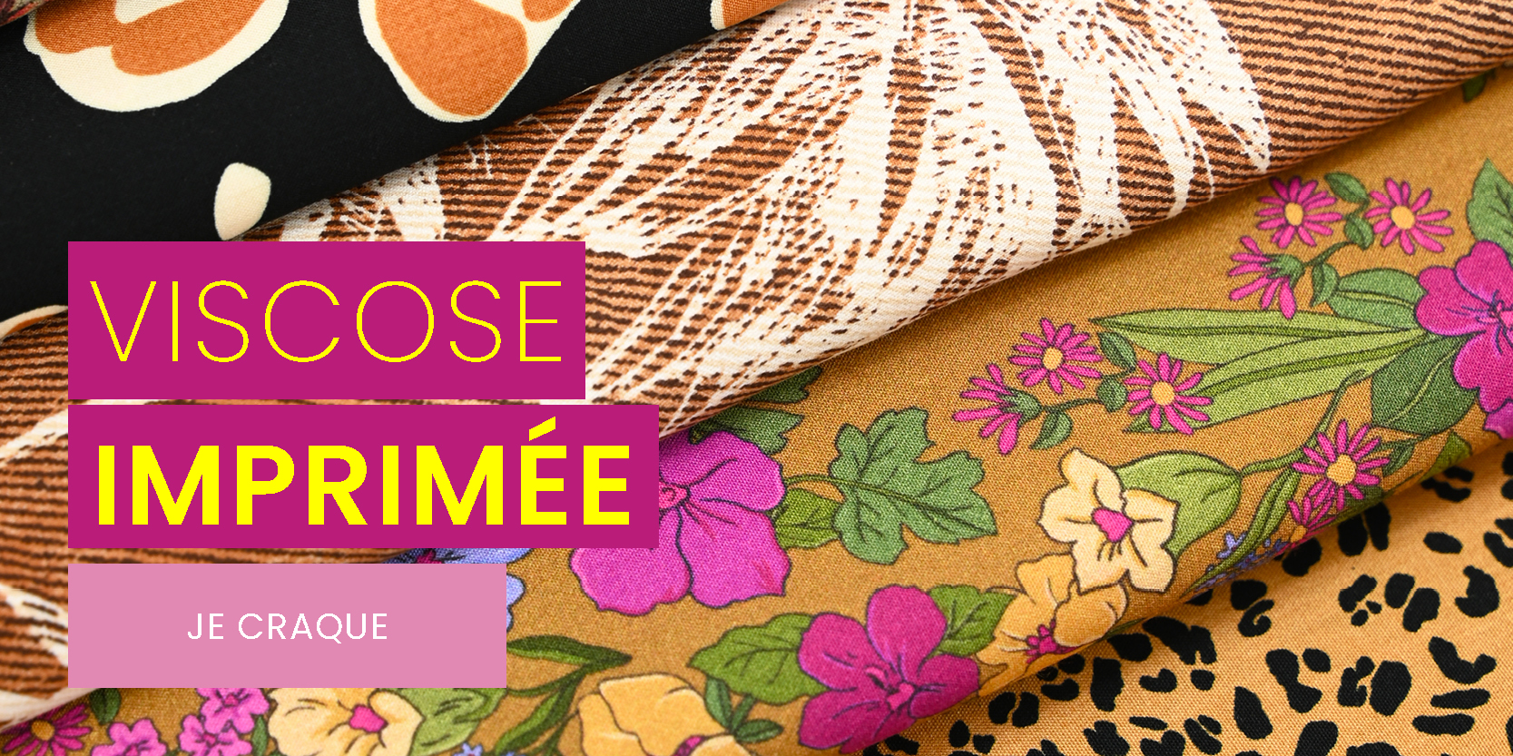 Viscose imprimée