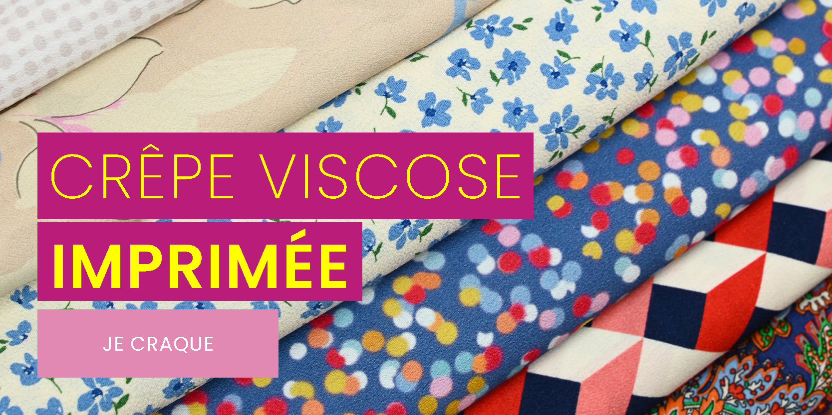 Crêpe viscose