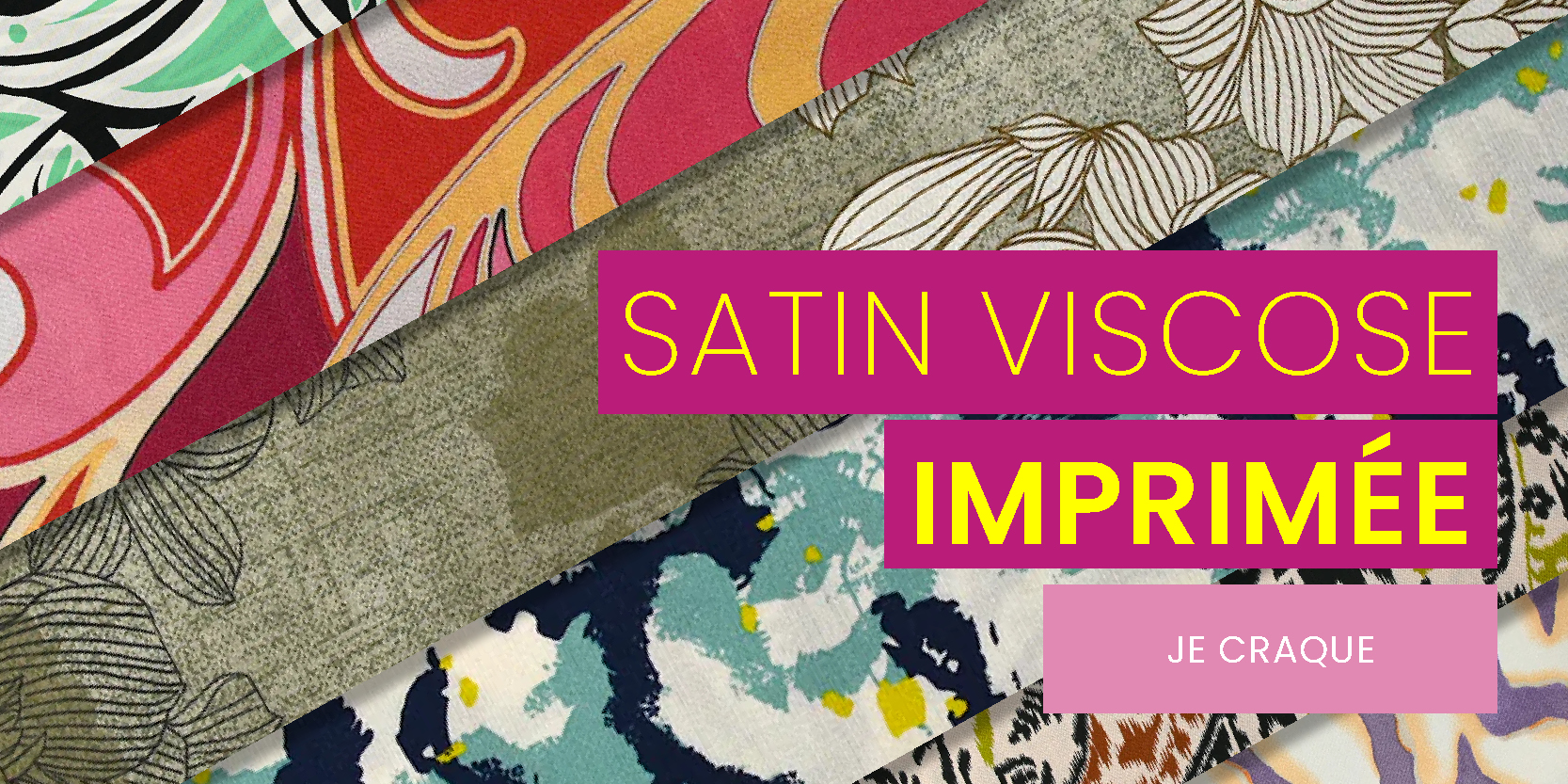 Satin de viscose 