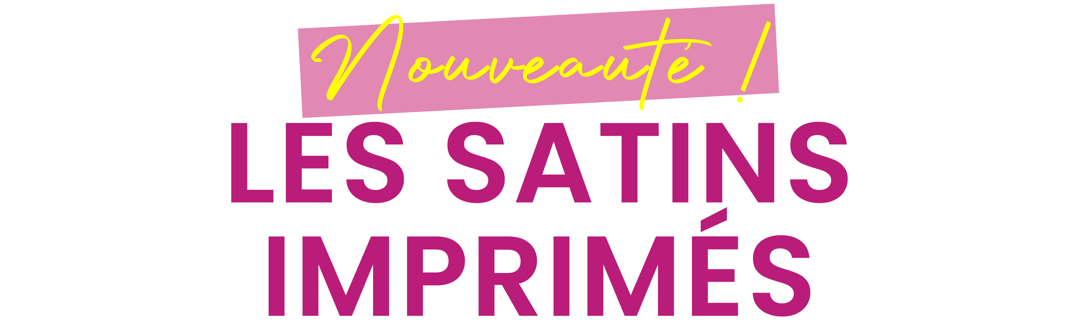 Nouveautés ! 