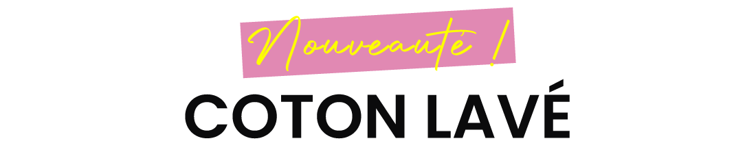 Coton lavé