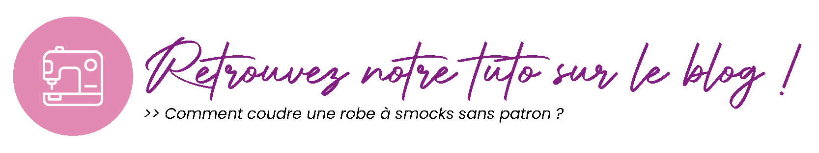 Blog : Tuto de la robe en smock sans patron