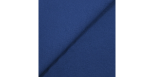 Maille polo coton bleu 