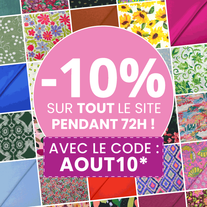 -10% sur TOUT le site pendant 72h !