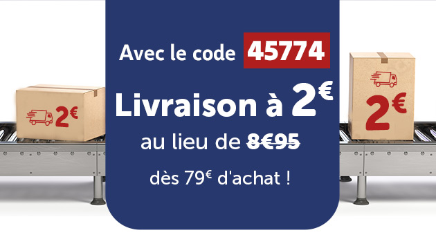 Livraison à 2 euros