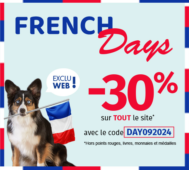 French Days -30% avec le code DAY092024