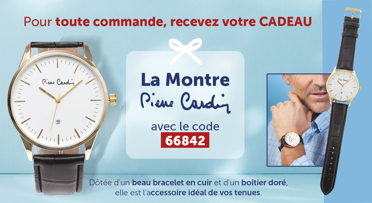 La Montre Pierre Cardin en cadeau*